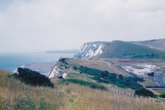 White cliffs of Dover